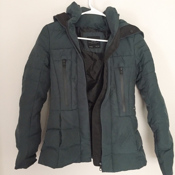 zara puffer down jacket